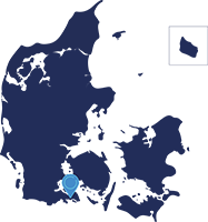 Sønderborg Hub placed on map of Denmark