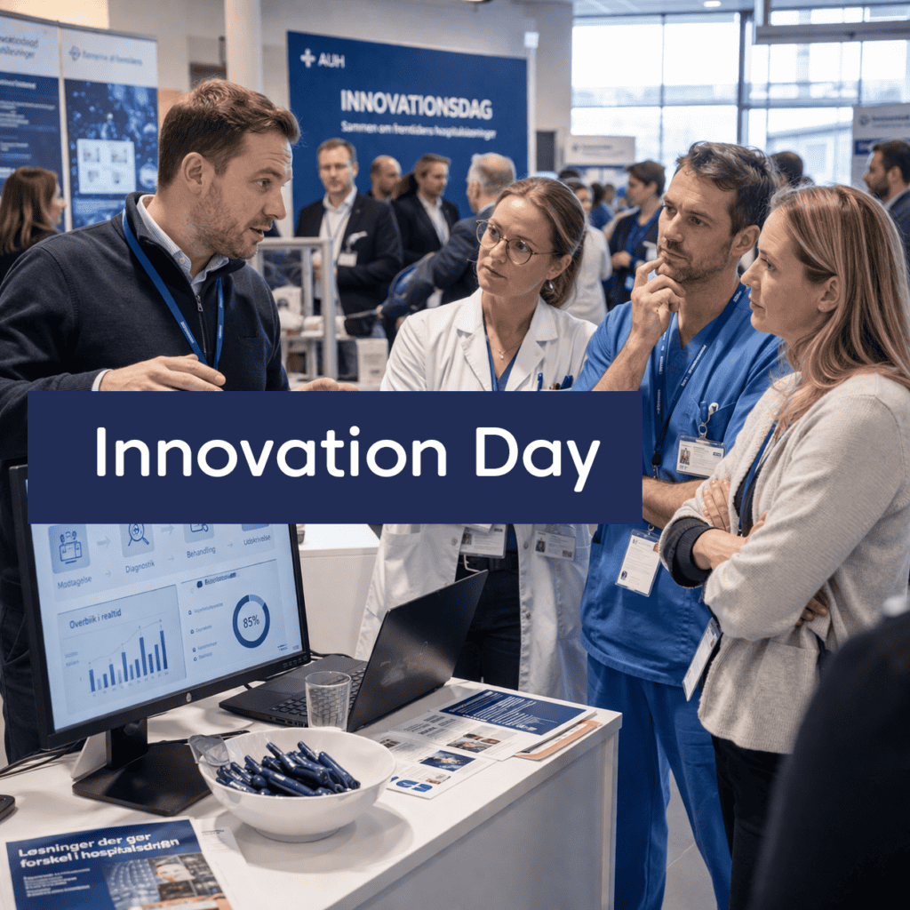 Innovation Day – Region Midtjylland, AUH solution-exhibition